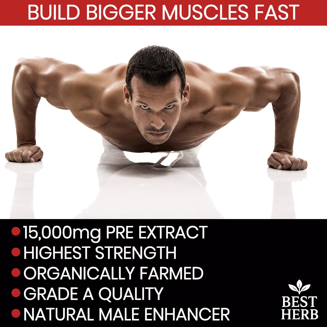 60 TRIBULUS TERRESTRIS STRONGEST EXTRACT PILLS BODY BUILD BIGGER MUSCLES 7500mg