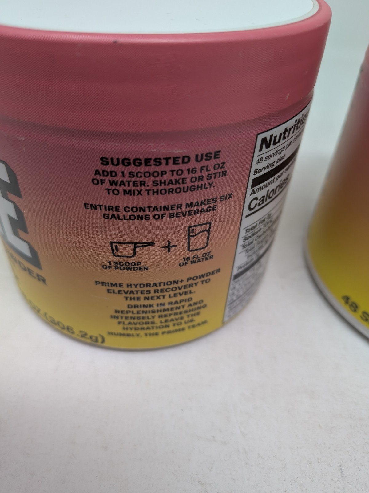 Prime Hydration Powder Mix Strawberry Banana Lot Of 2 Exp 02/28