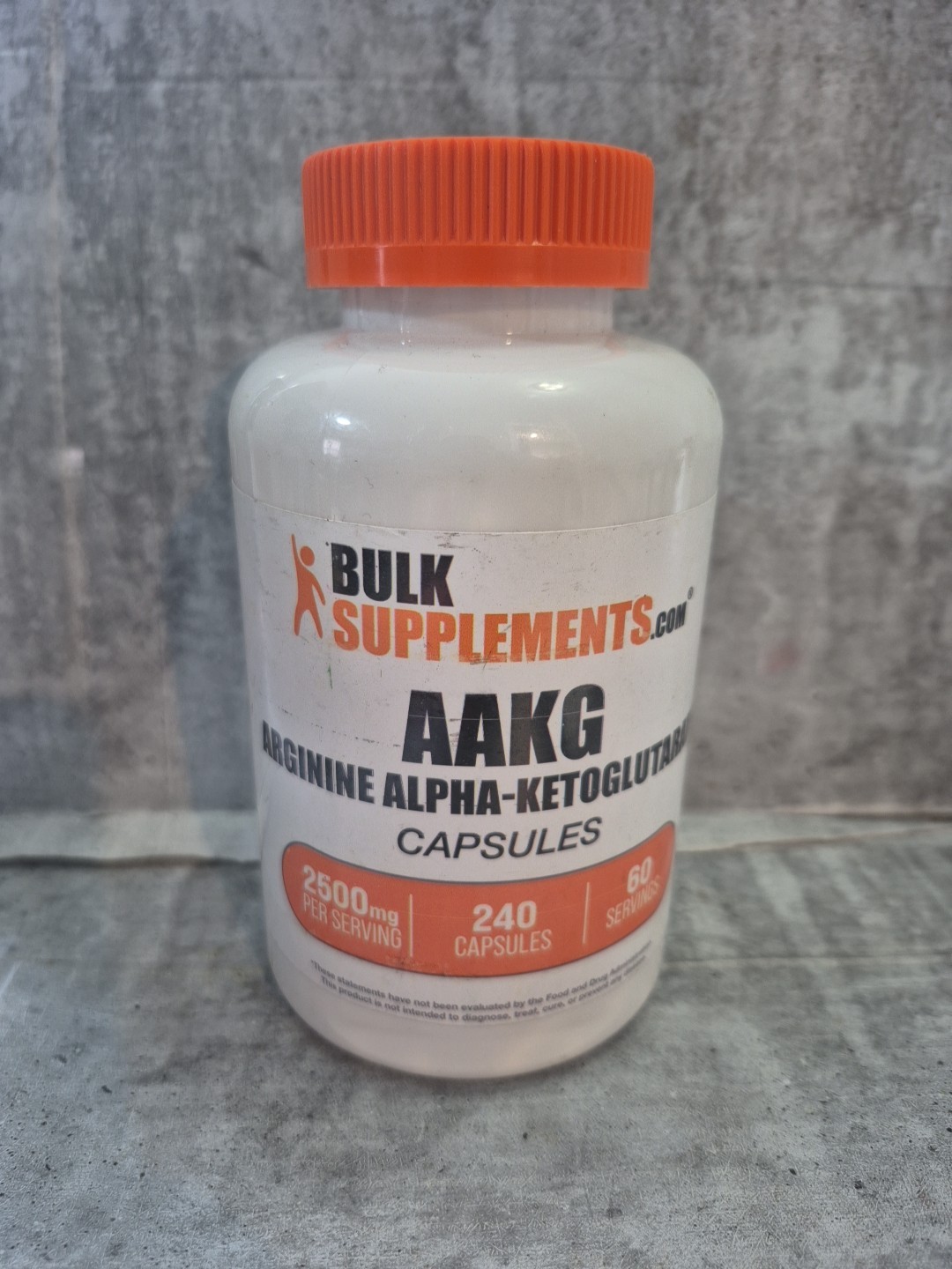 BulkSupplements Arginine Alpha-Ketoglutarate(AAKG) Capsules-2500mg per Serving