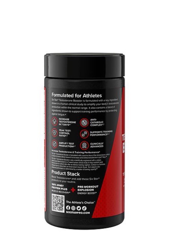Testosterone Booster 60.0 EA Six Star