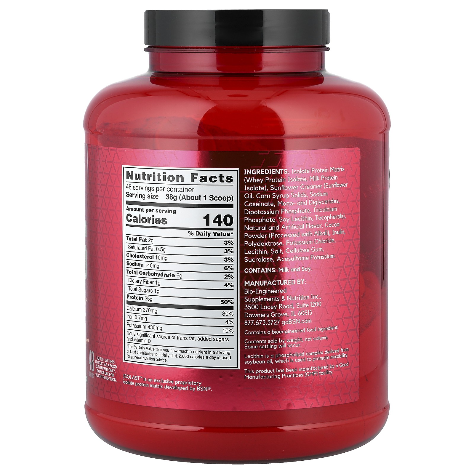 Syntha-6 Isolate, Protein Powder Drink Mix, Chocolate Peanut Butter, 4.02 lb