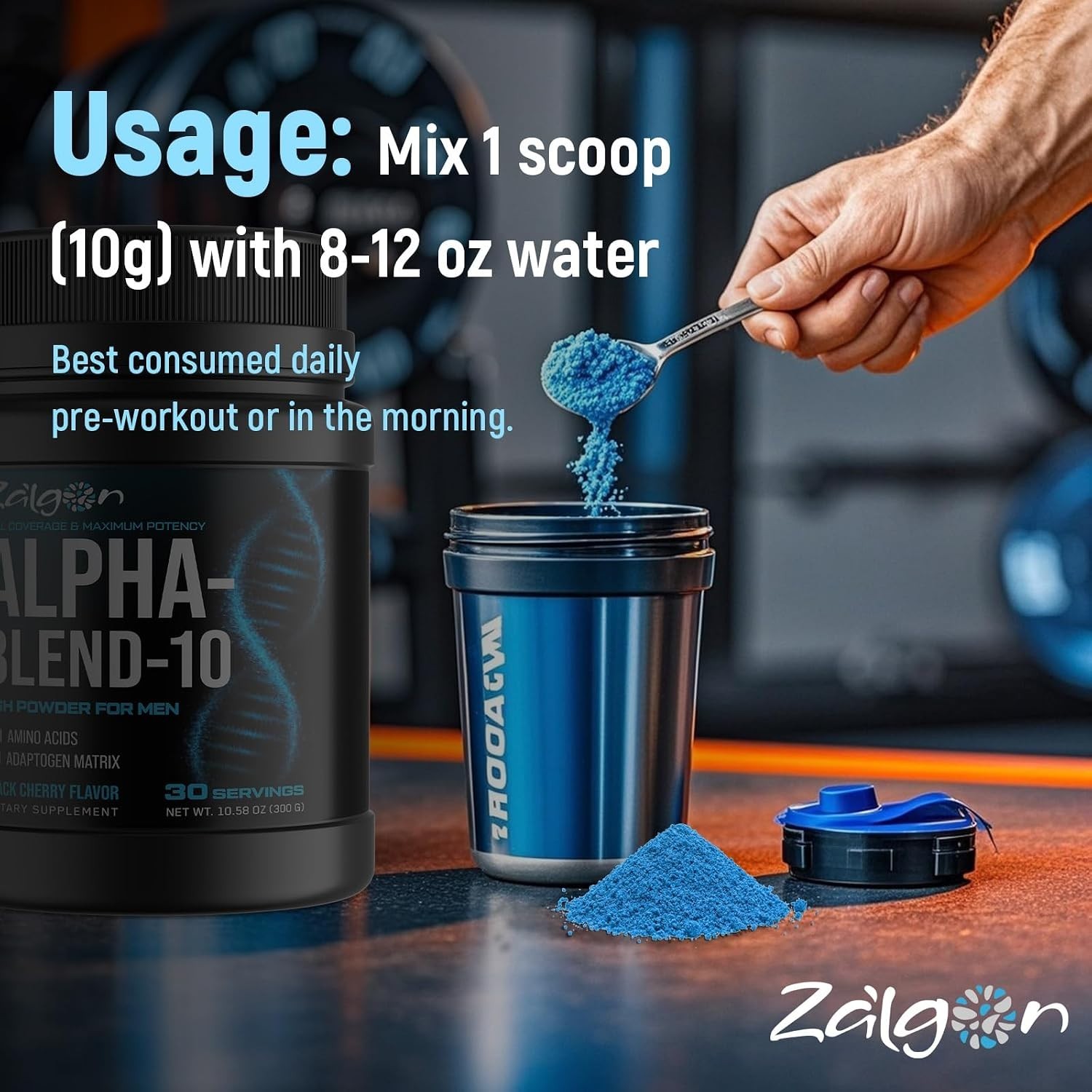 HGH Supplements for Men, Testosterone Booster, Belly Fat Burner & Muscle Builder