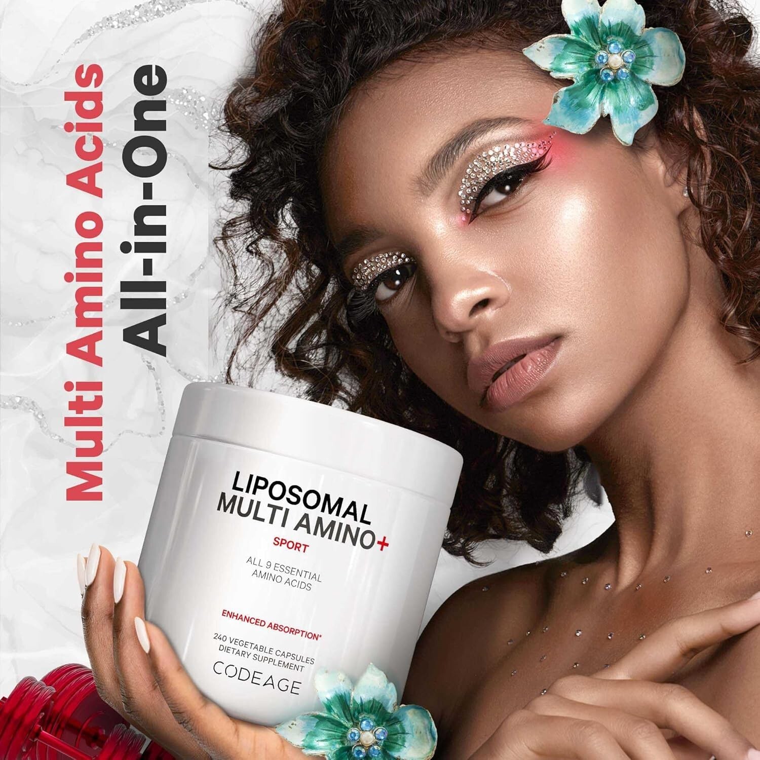 Multi Amino+ BCAA & EAA Supplement, 9 Essential Amino Acids, Liposomal Delivery