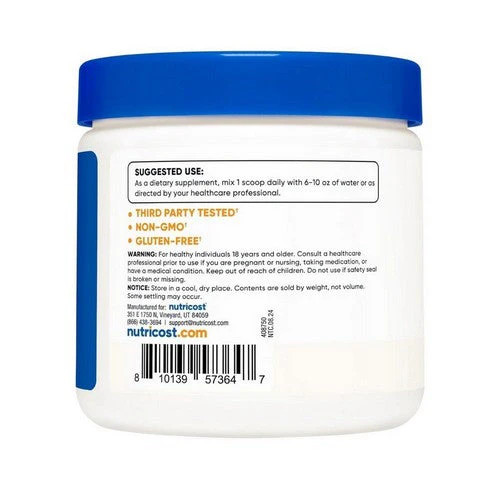D-Ribose Unflavoured 250 Grams by Nutricost