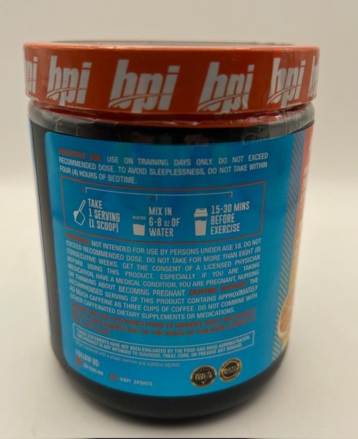 BPI Sports 1.M.R One More Rep Pre Workout Powder Superstar Mimosa – 25 Servings