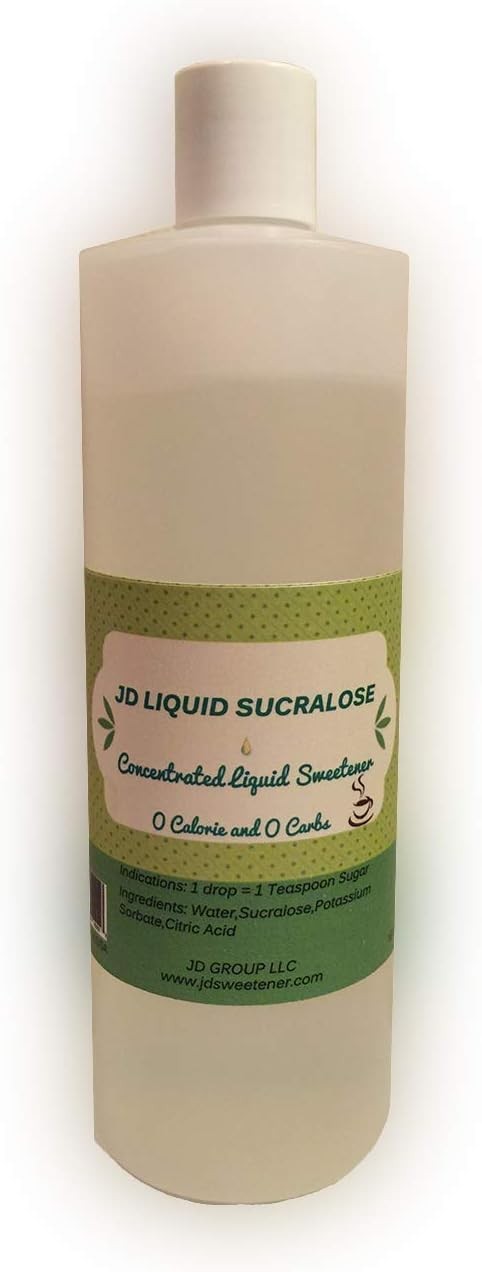 JD Liquid Sucralose 16 fl oz, 25% Concentrated Sweetener