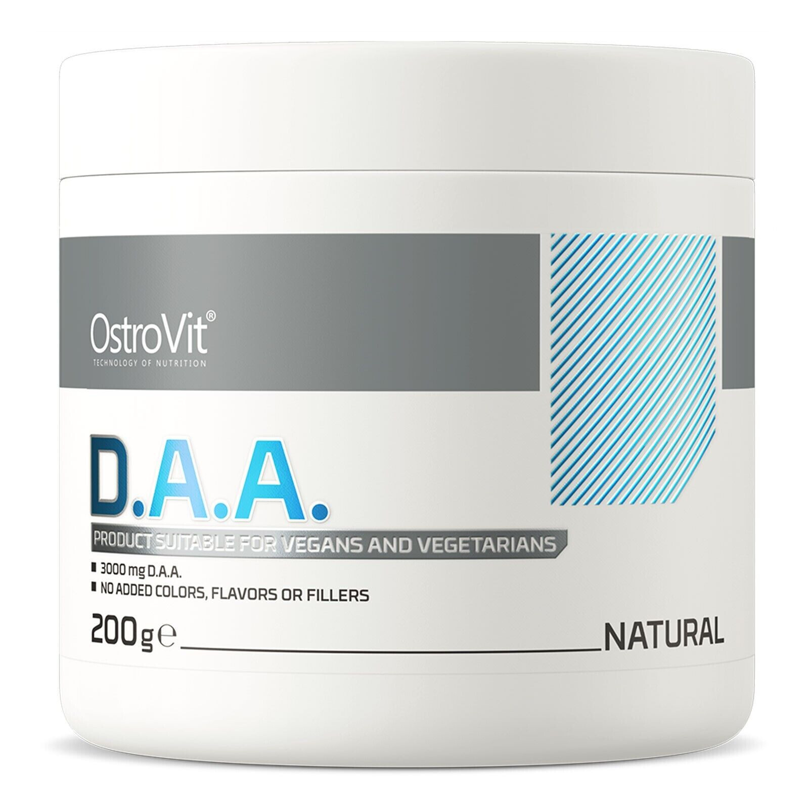 DAA 3000 – 200g – Testosterone production, muscle strength, libido, regeneration