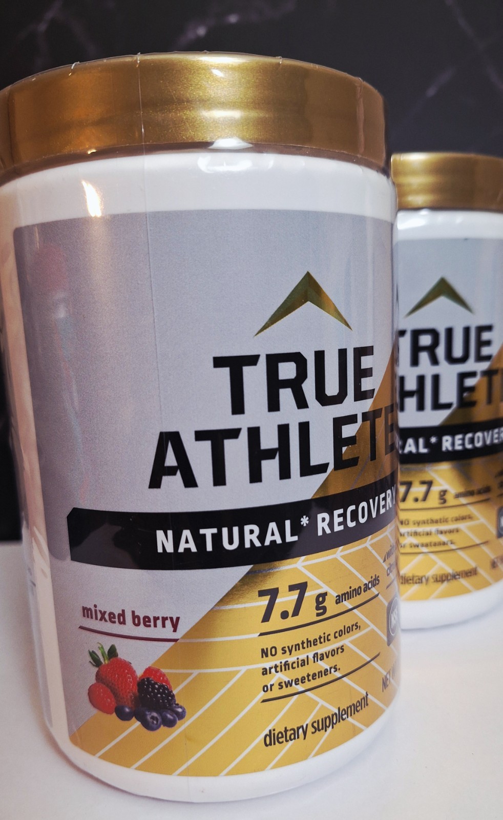 2 Tubs – True Athlete Natural Recovery Aminos, Berry 🫐, 30 Serv, 08/2027✨️