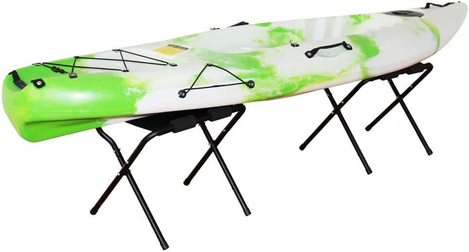 Onefeng Sports 150Lbs Foldable Kayak Stand Kayak Storage Rack Ground Storage