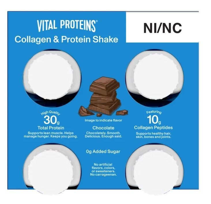 Vital Proteins® Chocolate Collagen & Protein Shake, 30g Total Protein Including