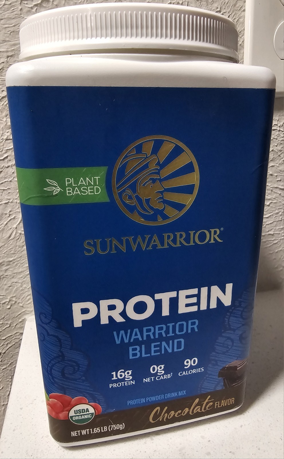 Sunwarrior Warrior Blend Vegan Protein Powder, 26.4oz – Chocolate