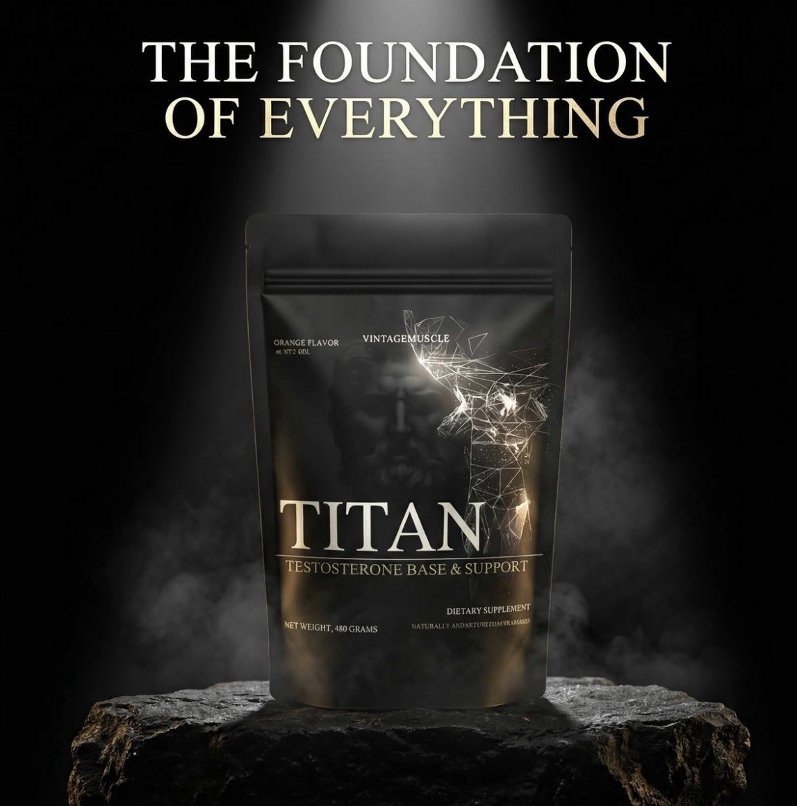 Titan🔱 Natty Test Base Blend 4 Optim. Strength/muscle Gains By Vintage Muscle💪