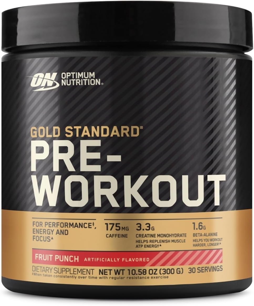 OPTIMUM NUTRITION Gold Standard Pre-Workout with Creatine, Beta-Alanine, and …
