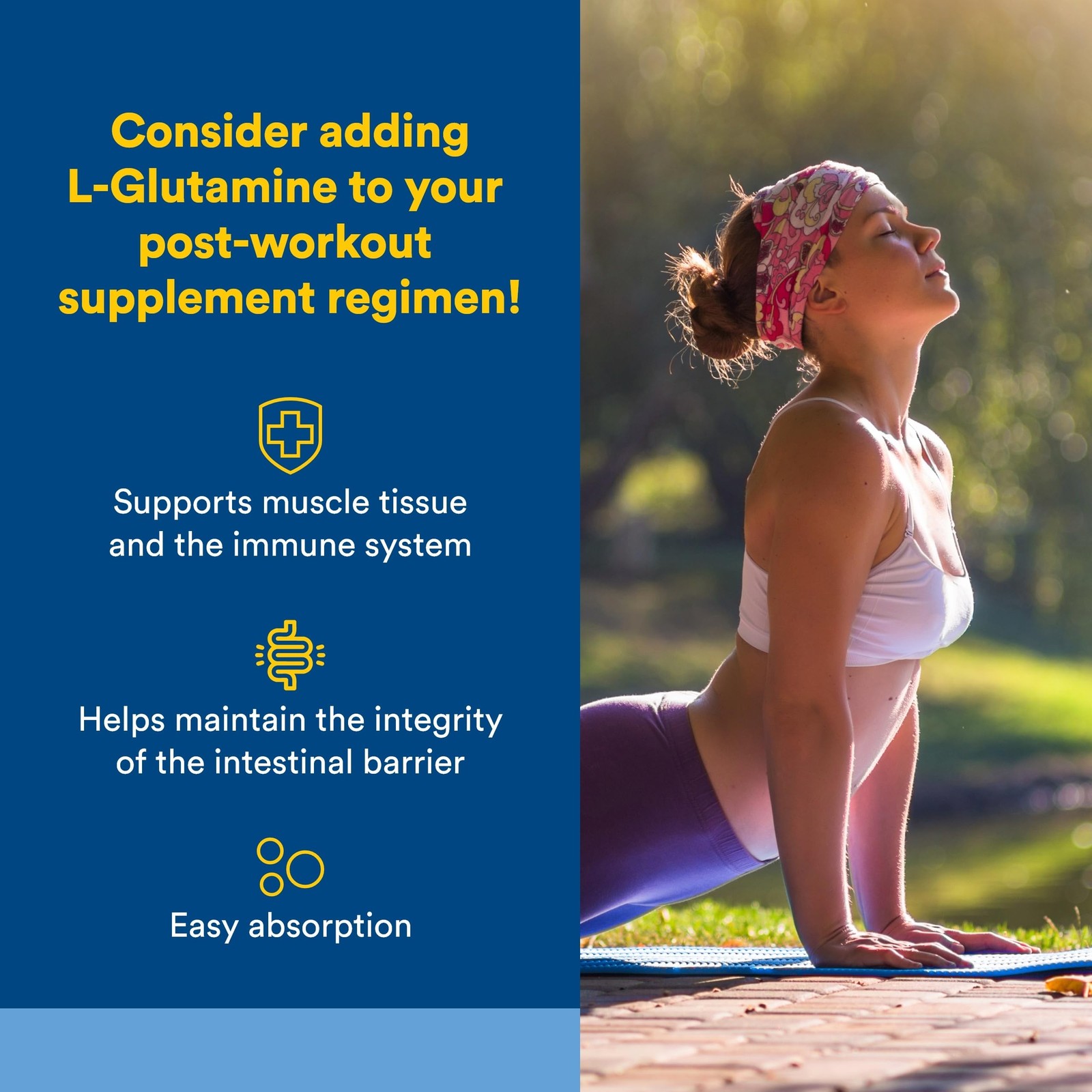 Natural Factors, Micronized L-Glutamine 1000 mg, Supports Muscles and Immune