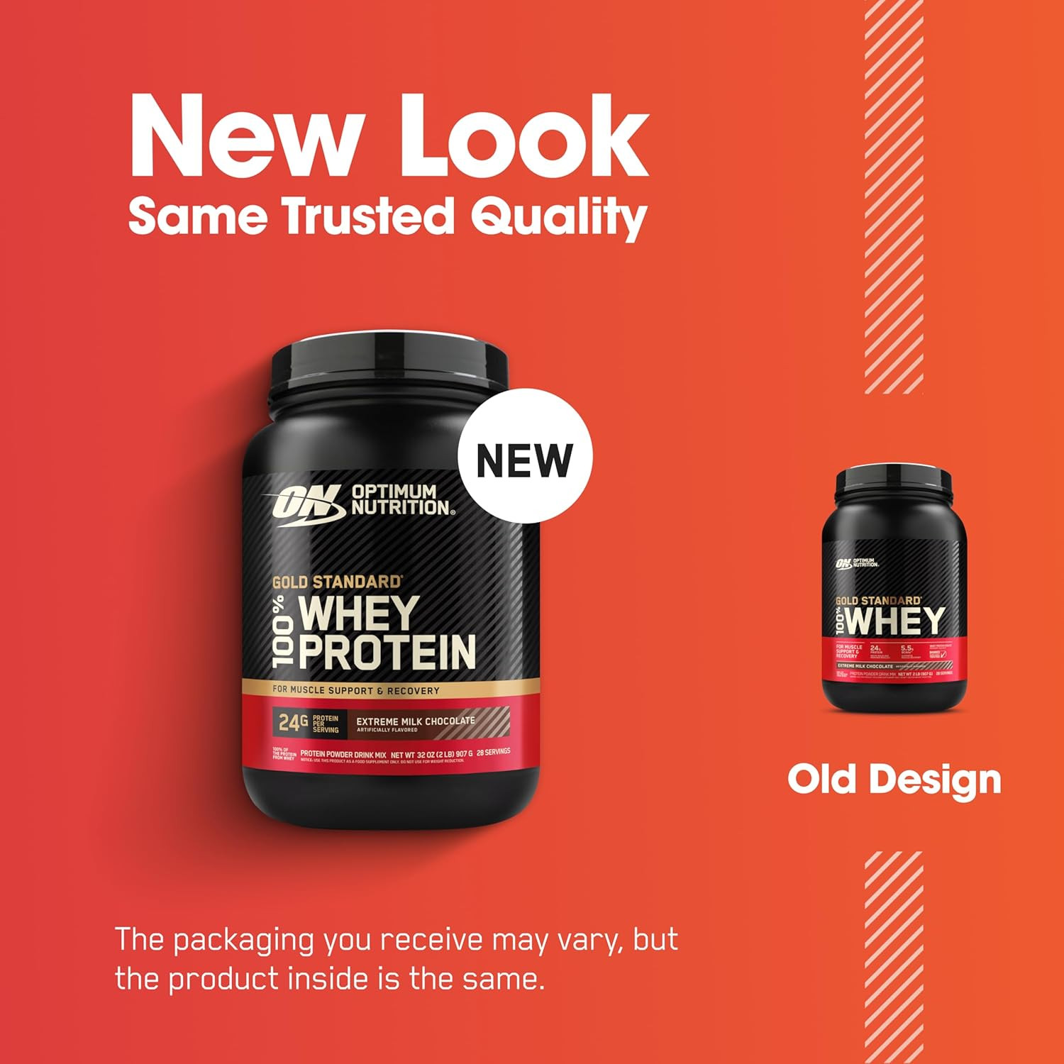 Optimum Nutrition Gold Standard 100% Whey Protein Powder, Extreme Milk Chocolate