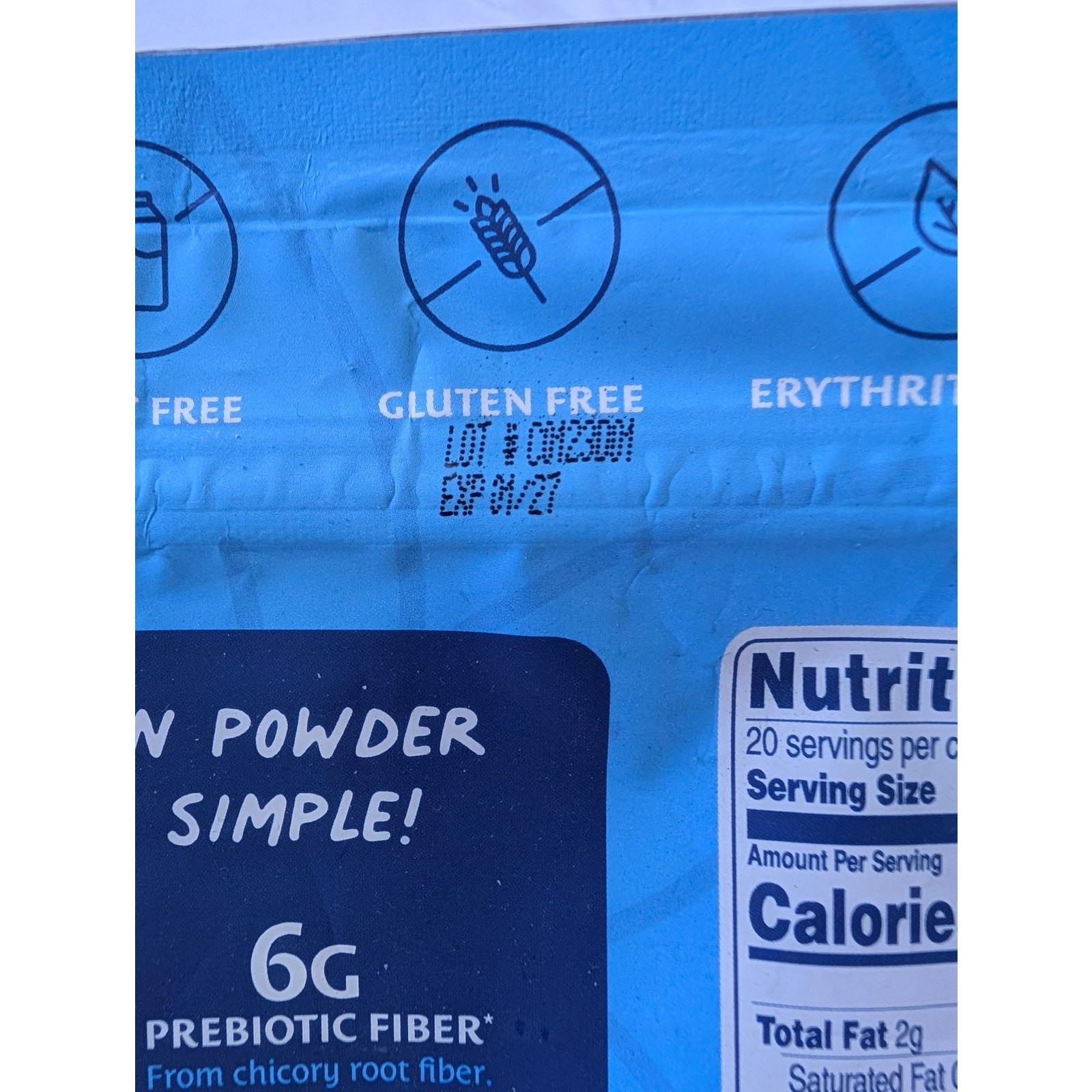 Koia Plant Based Protein Powder Vanilla Flavored 20 Servings 28.2 Oz Exp 01/27