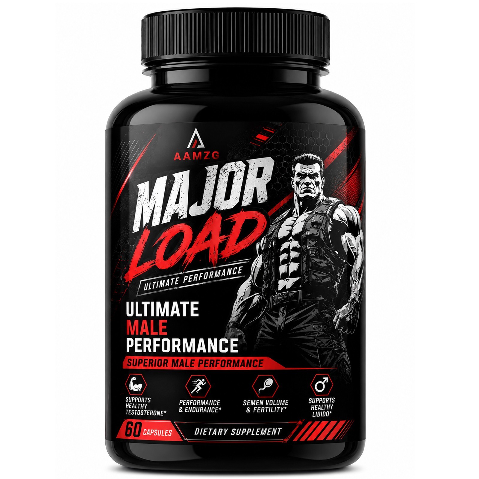 Aamzg Major Load Nutrition for Vitality Performance Energy Endurance Support+