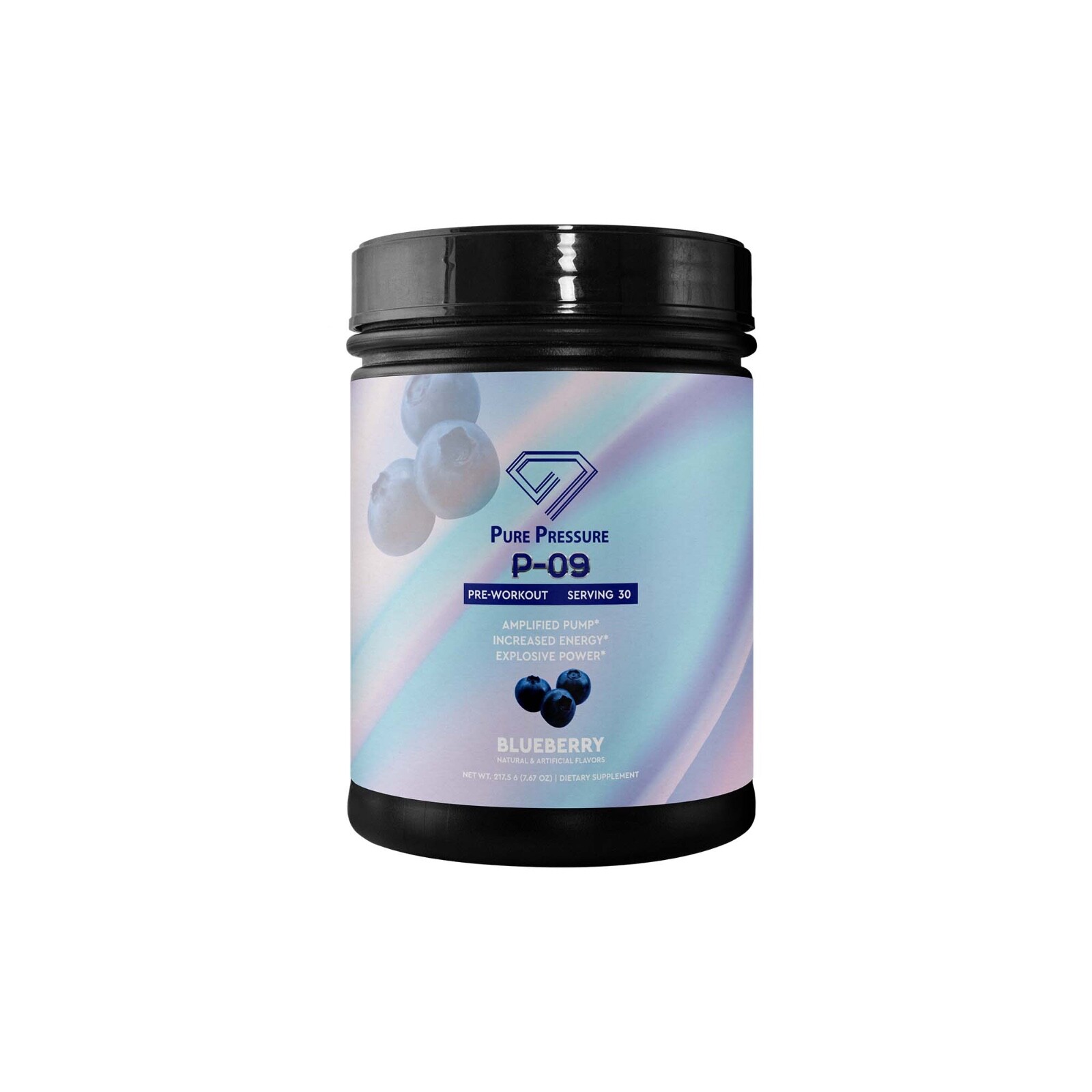 Pure Pressure P-09 Pre Workout Powder Creatine Beta-Alanine Guarana