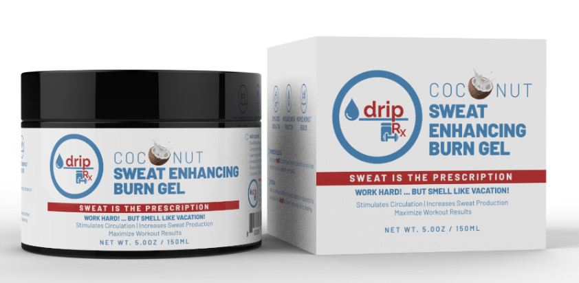 dripRx Coconut🥥Sweat Enhancing Burn🔥 Gel – Topical Thermogenic SWEAT SWEET UFC
