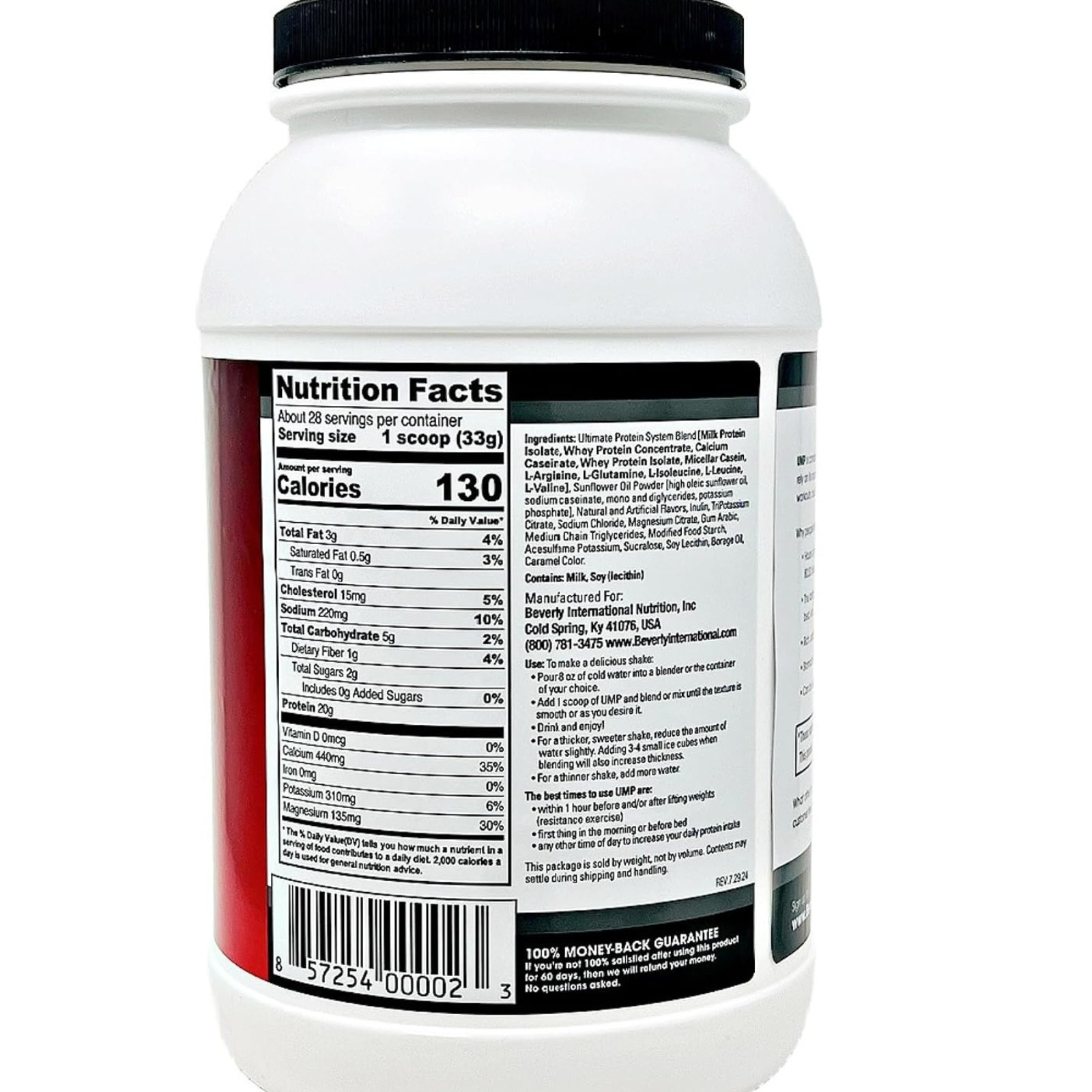 Beverly International UMP Ultimate Muscle Protein Powder Graham Cracker 930g 32o