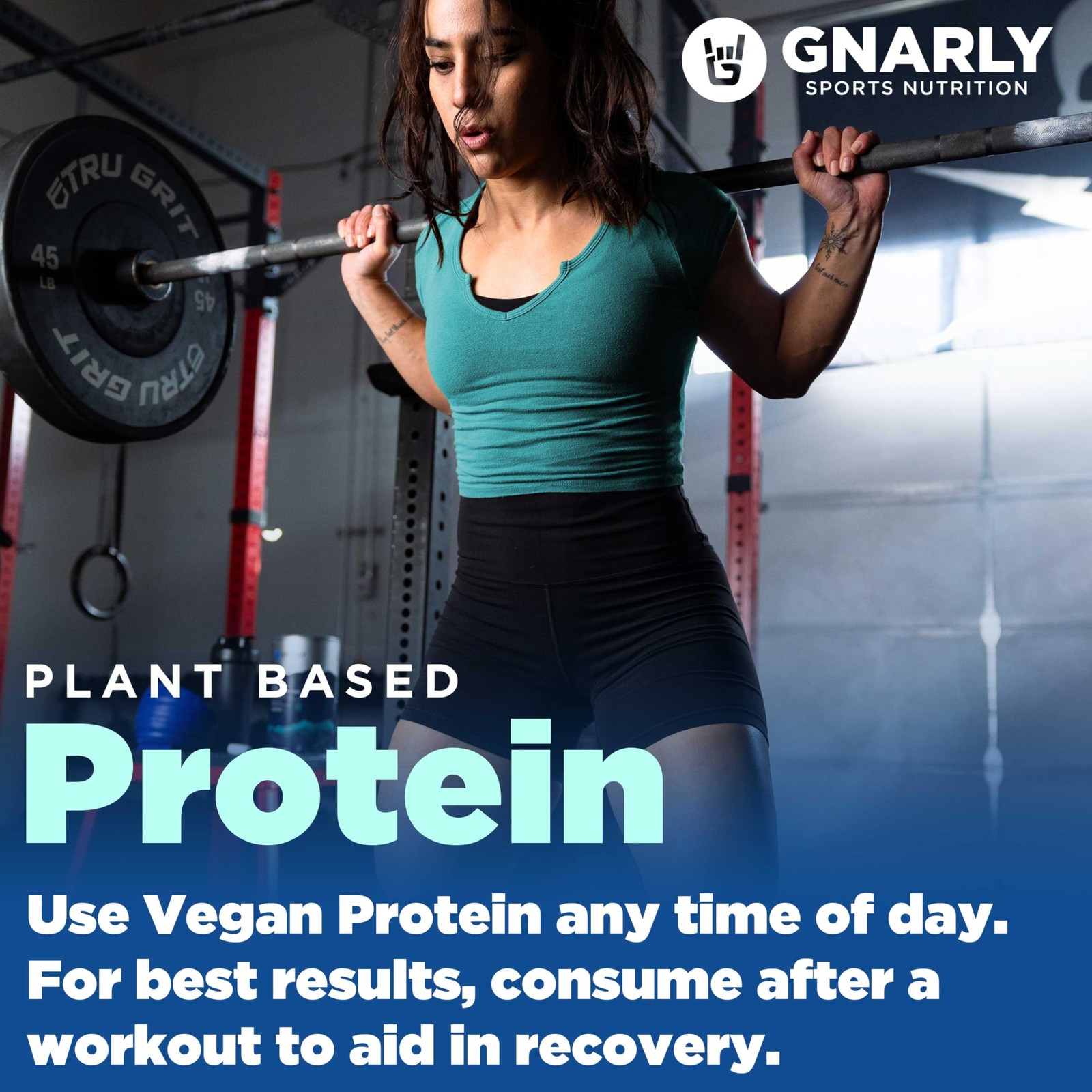 Gnarly Nutrition Vegan Plant Vegan Nsf Sport Replacement Daily Nutritiional