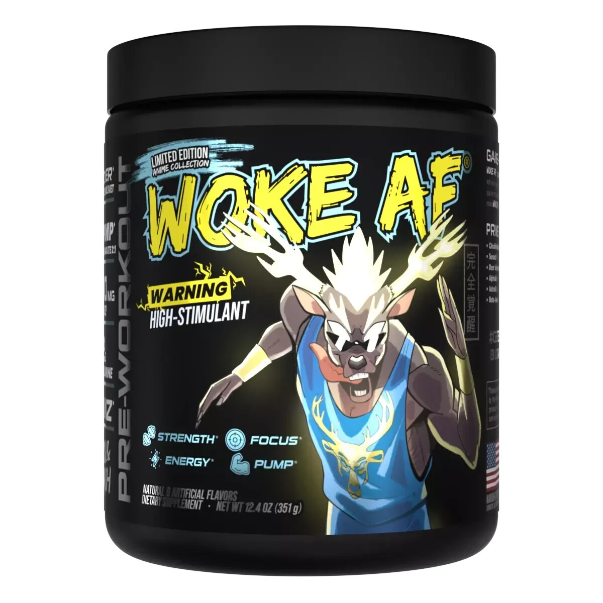 Bucked Up – WOKE AF High STIM Pre-Workout 30 Serving PICK FLAVOR – FREE SHIPPING