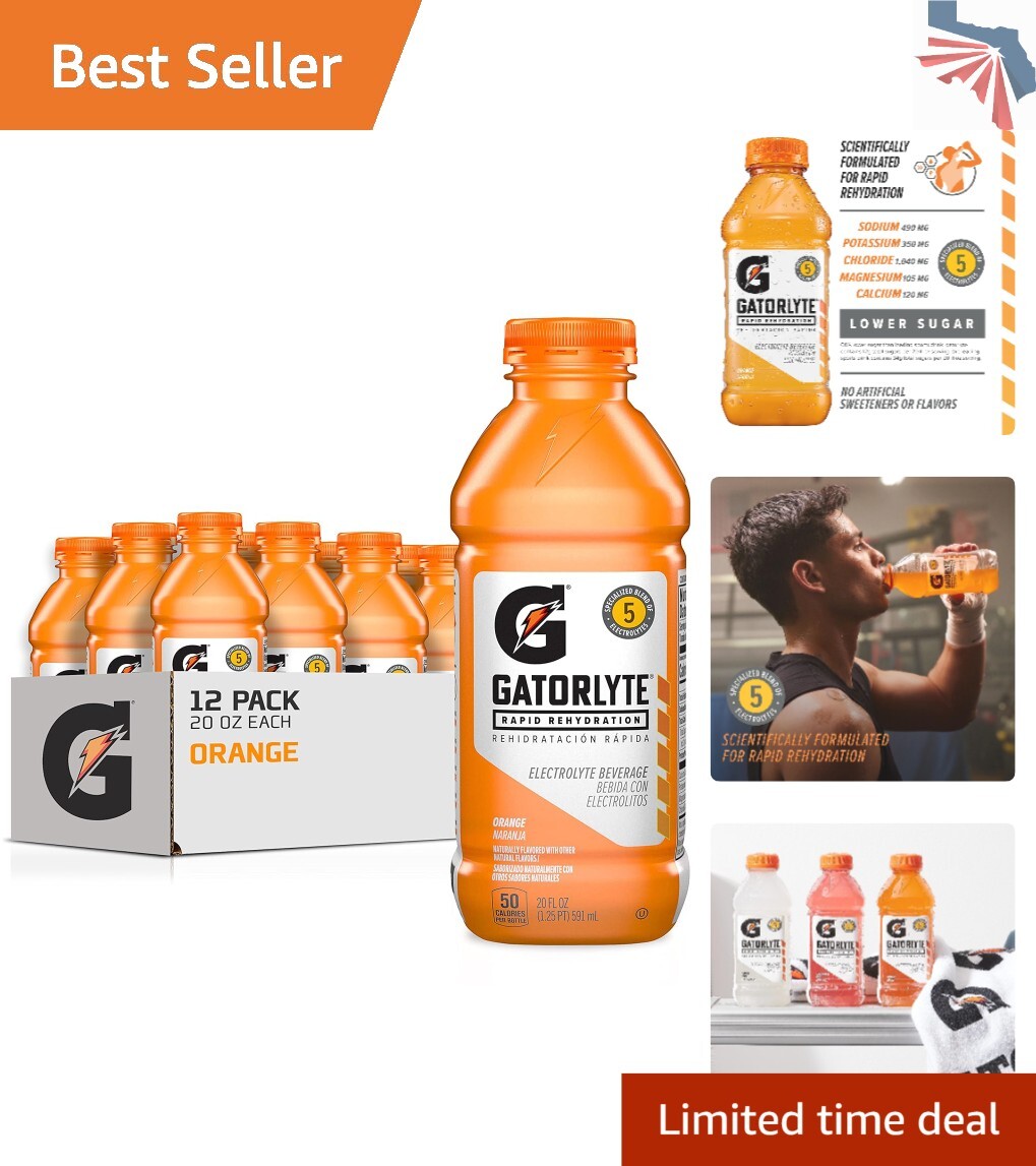 Scientifically Formulated Rapid Rehydration: Gatorlyte Electrolyte Beverage, …