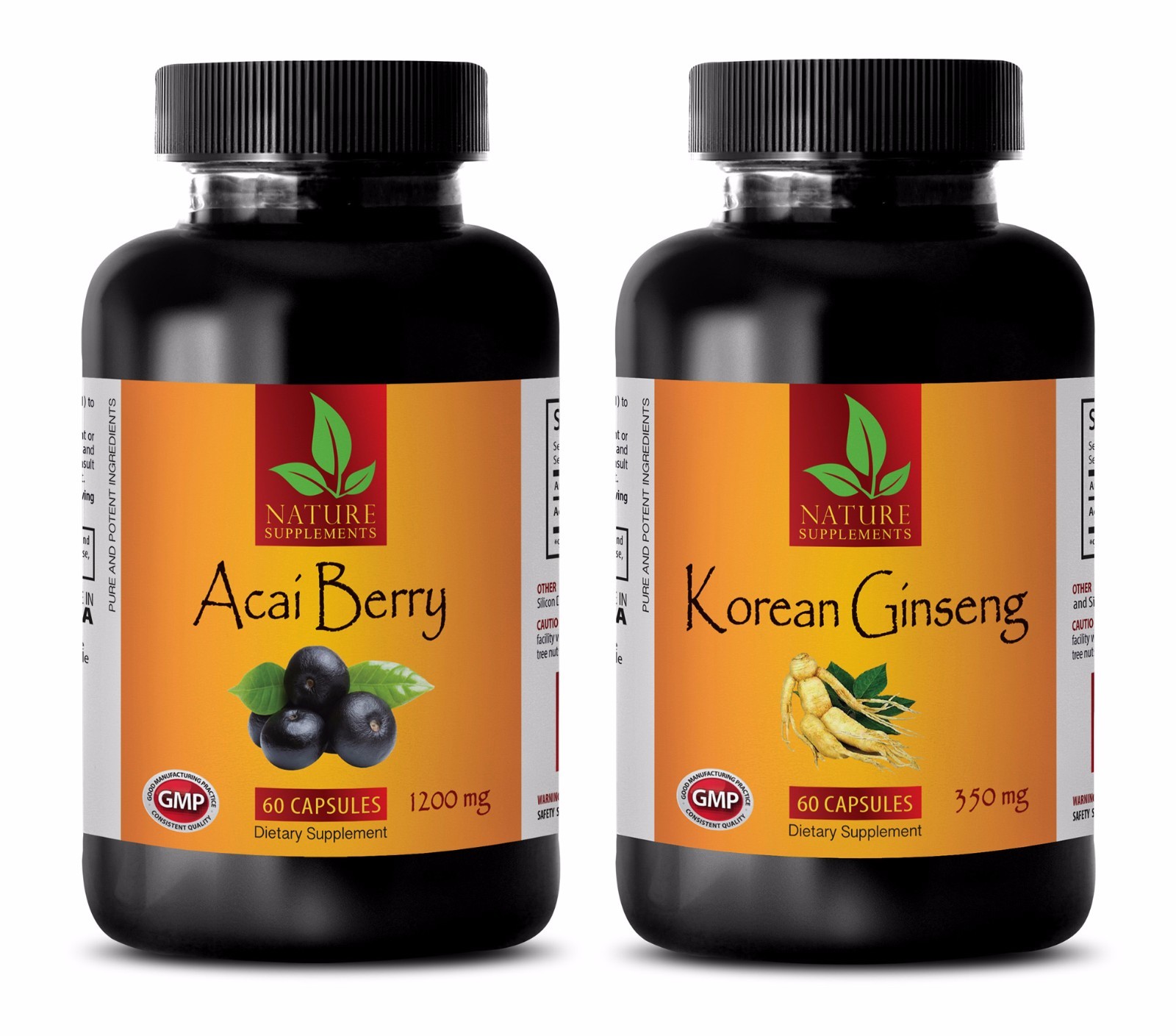 Metabolism boost – ACAI BERRY – KOREAN GINSENG COMBO – 2B – red maca liquid diet