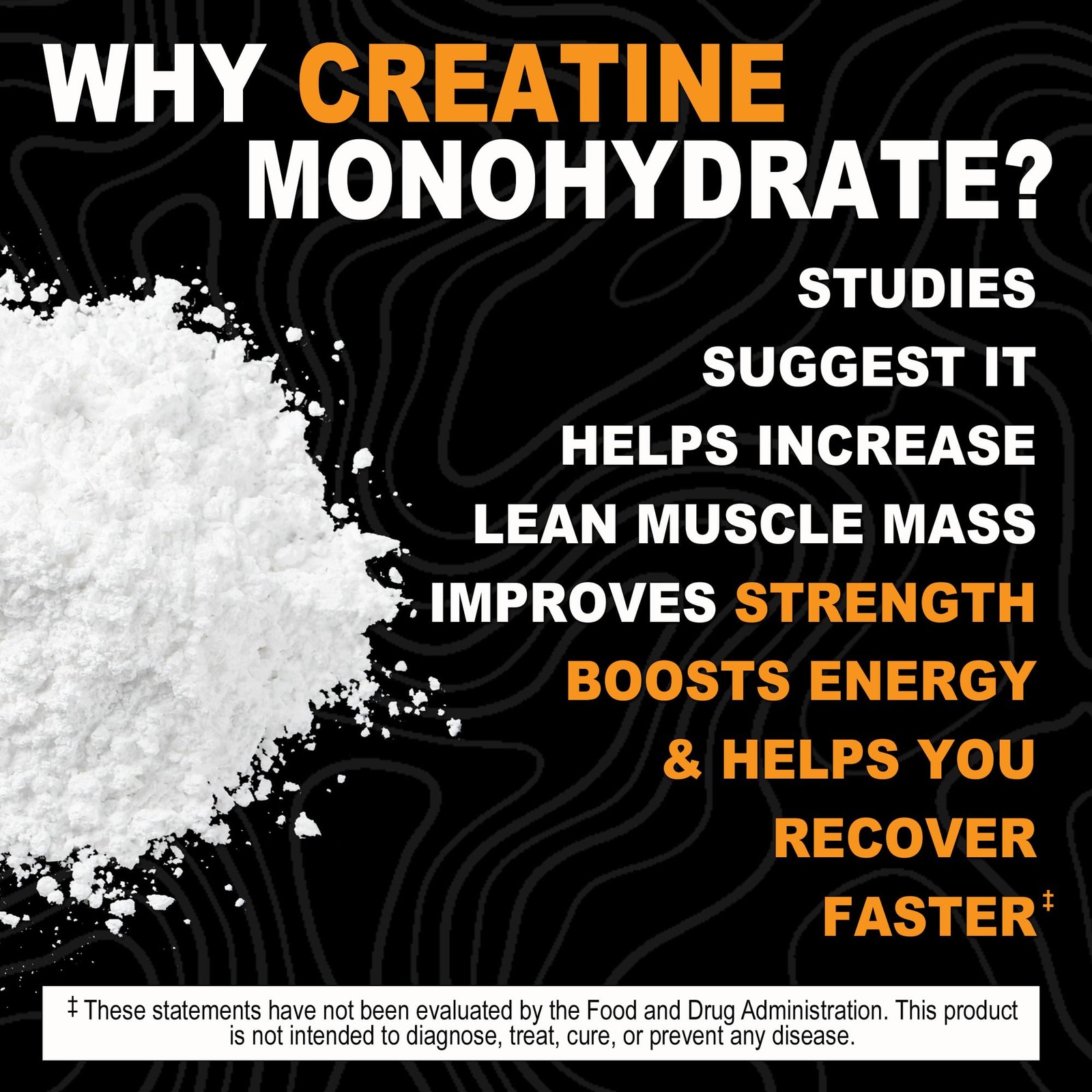 Its Just – Creatine Monohydrate Powder, Pure Creatine Powder, Made in USA, 3r…