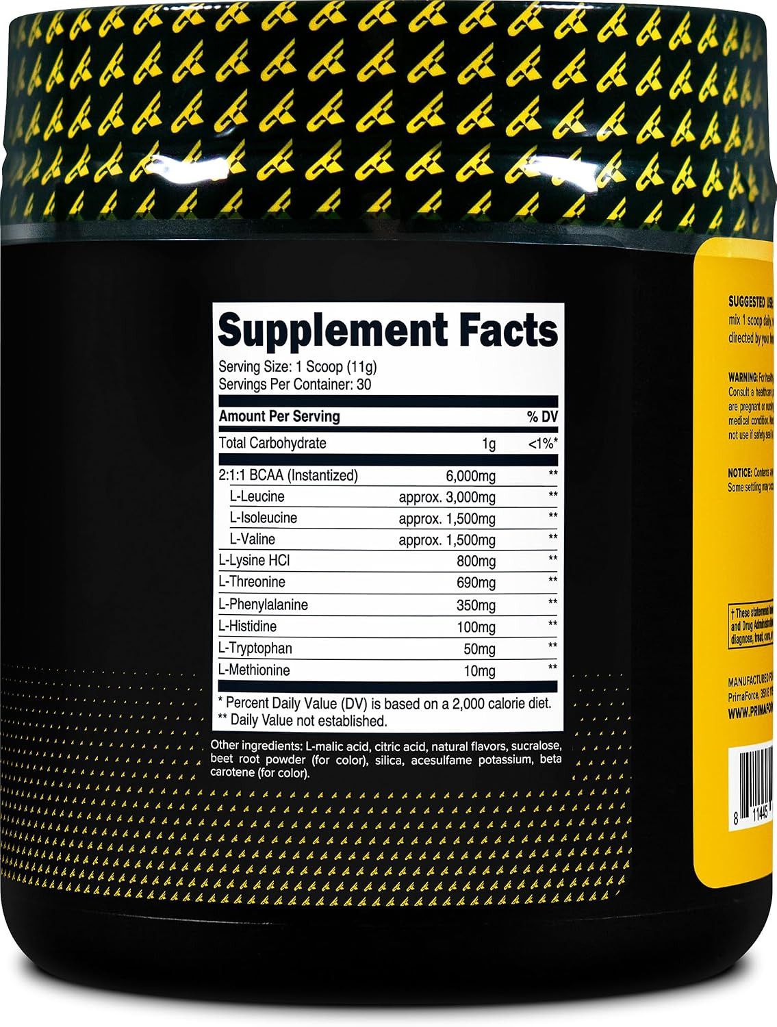 EAA Powder (30 Servings, Tropical Punch) – Essential Amino Acids for Pre/Intra W