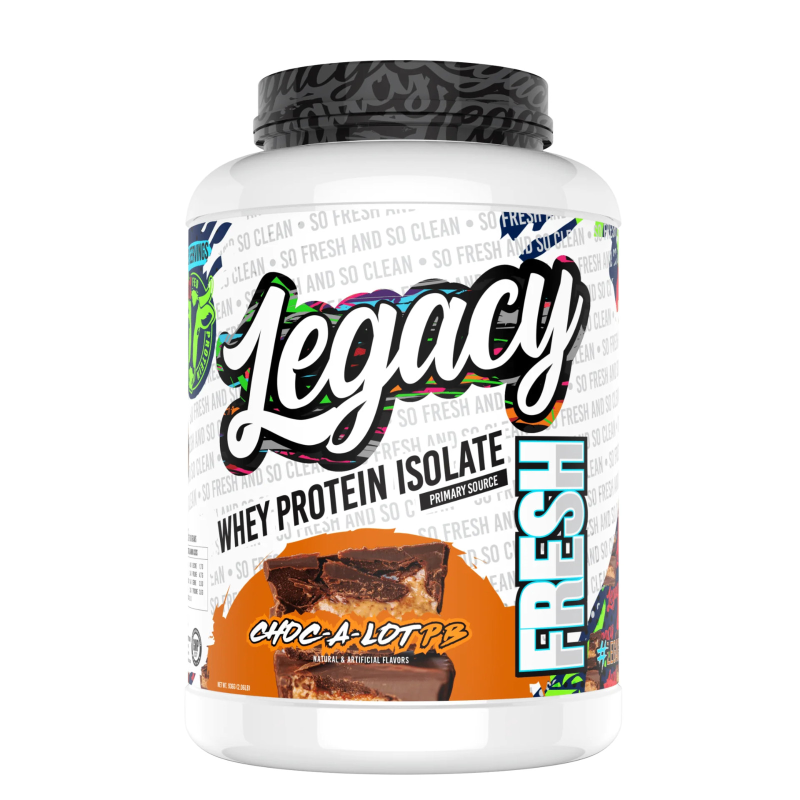 Legacy Fresh Whey Protein 5lb Pasture Fed 26g Protein Muscle Recovery