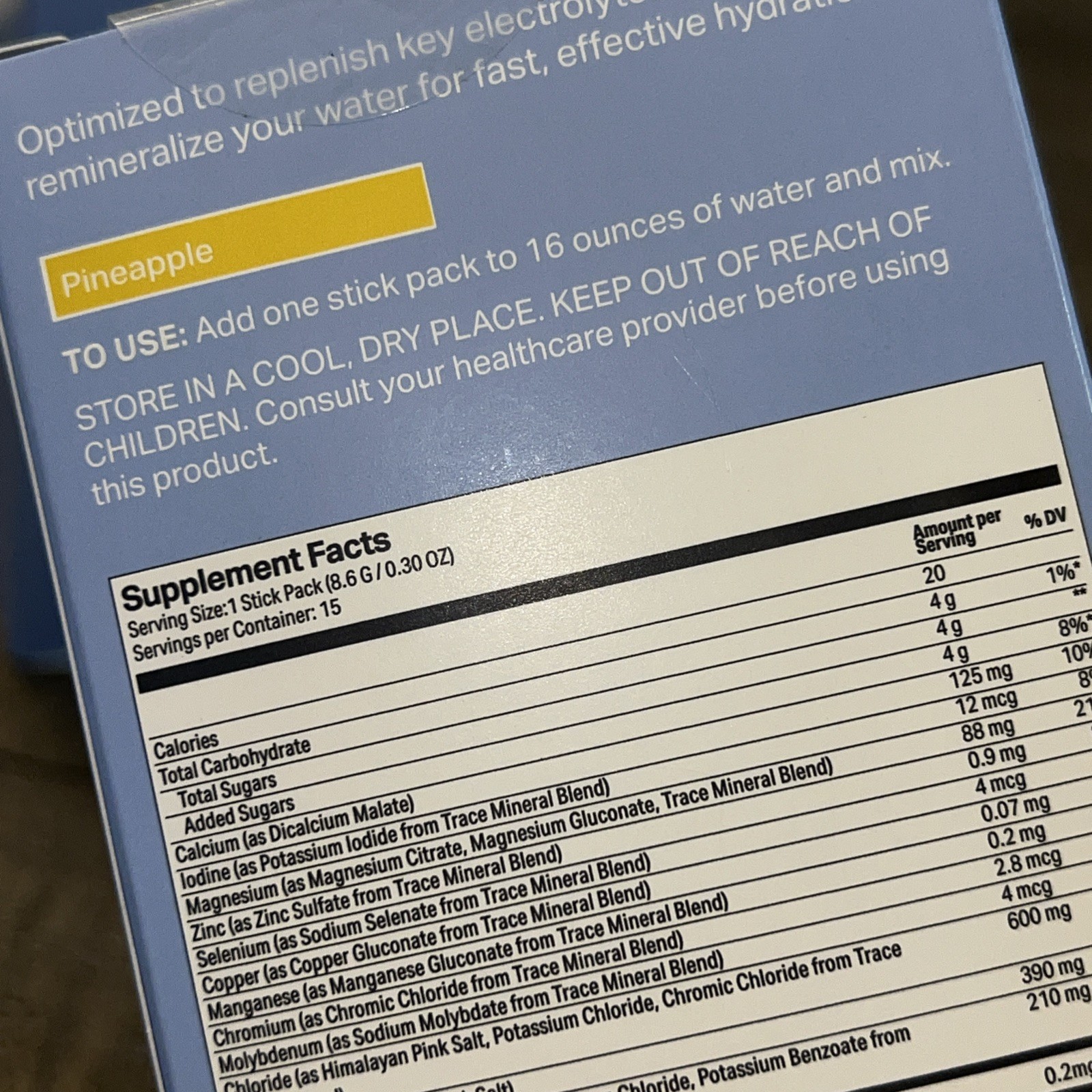 Proper Electrolytes Hydration Powder Lemon Lime, Cucumber Melon, Pineapple