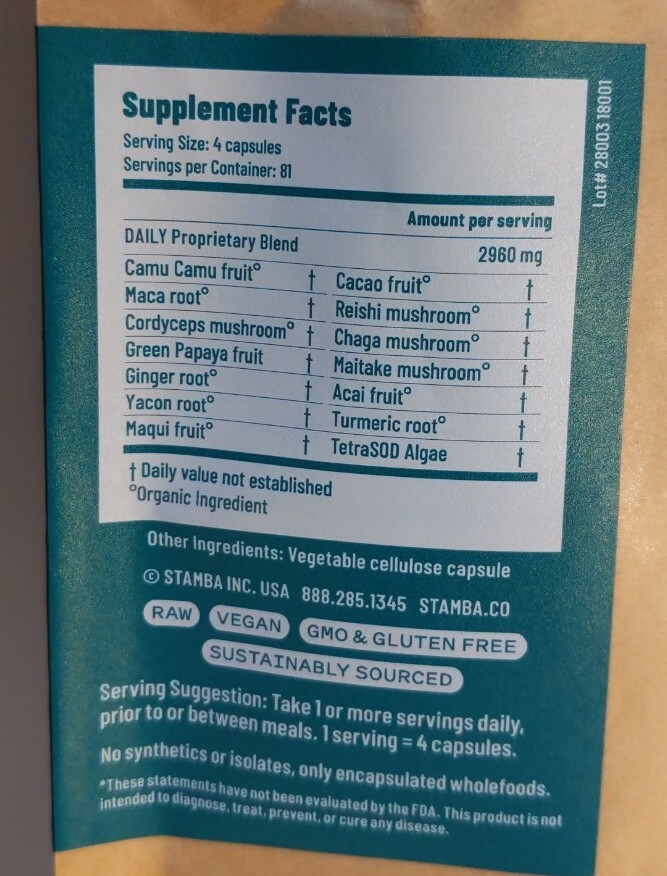 Daily Immune+ | Premium Superfood Capsules for Immune Strength, Digestive Health