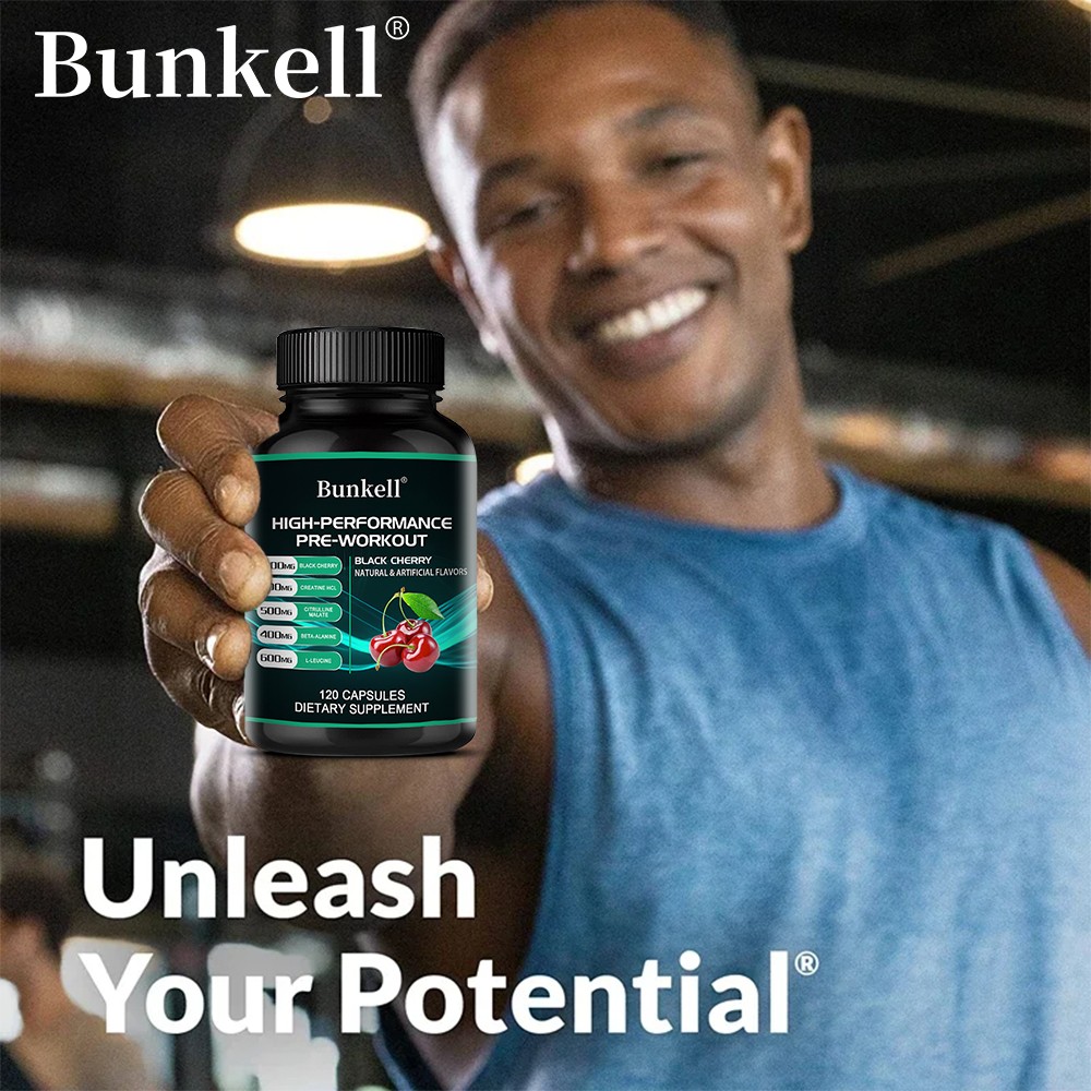 Black Cherry Capsules 1200mg Supports A Healthy Immune System 120 Capsules