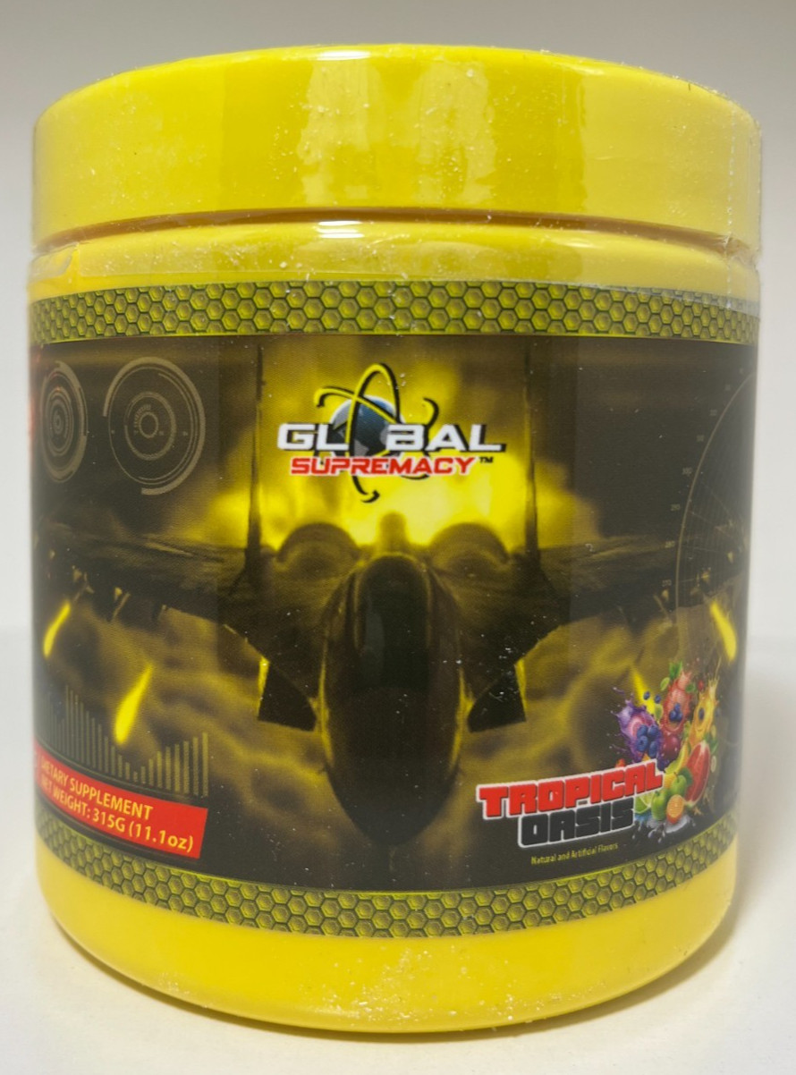 Global Supremacy 10G Ultra Extreme Hardcore Pre-Workout 30 Servings 5 Flavors