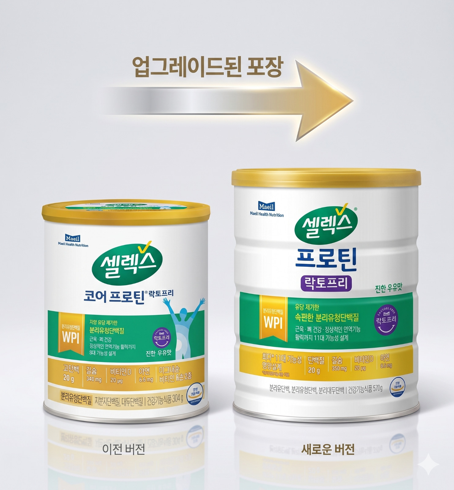 [Maeil] Selex Core Protein Lactose Free Protein Powder 570g