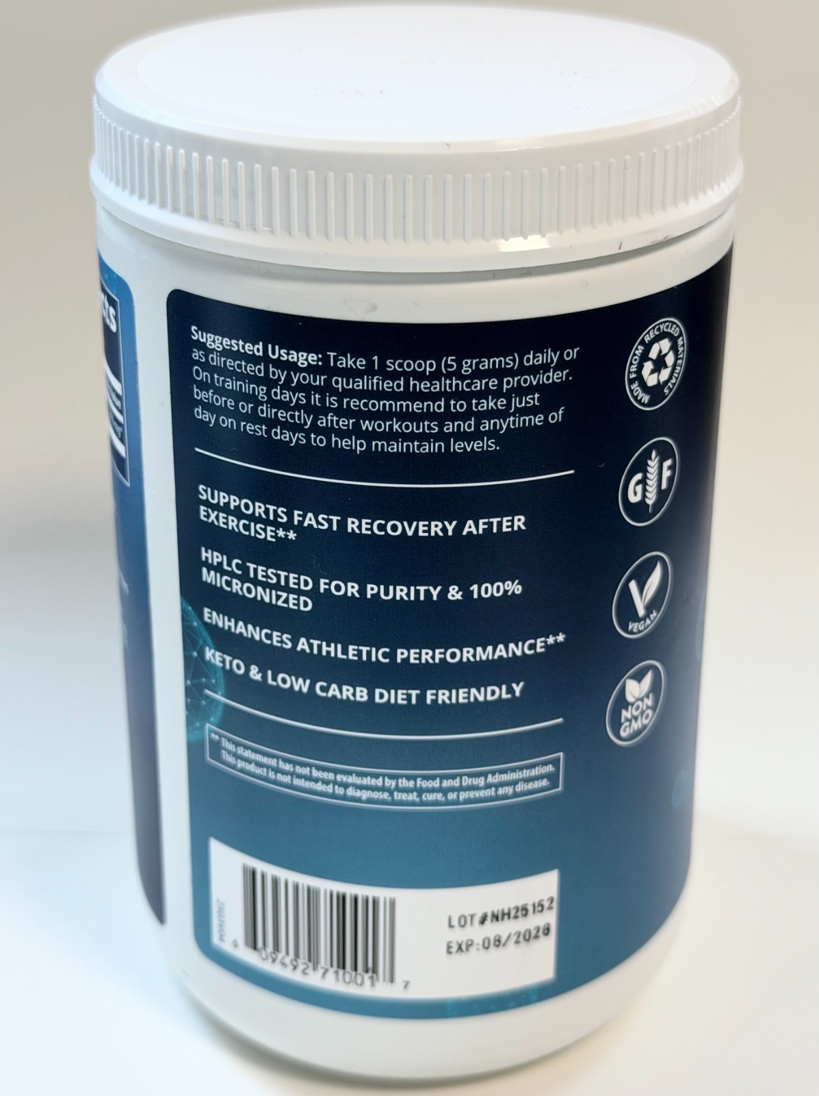 Creatine Monohydrate 325 , 11.5 oz (325 g), body building, women’s health