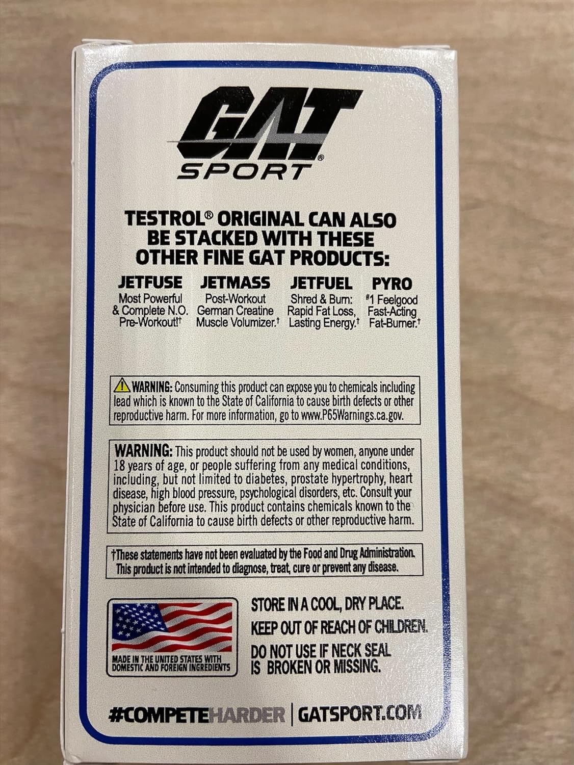 GAT Sport Testrol Original Test Booster | Male Performance, Vitality,…