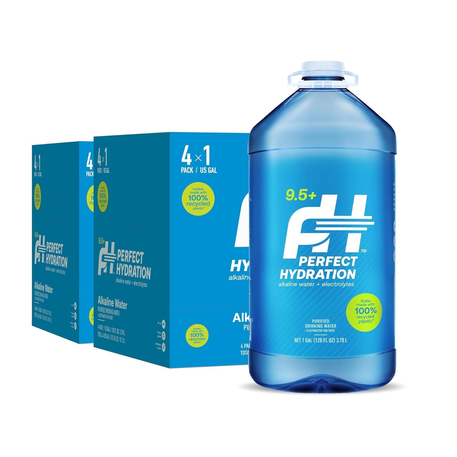 9.5+ pH Alkaline Drinking Water, Electrolyte Minerals for Taste, Made in the …