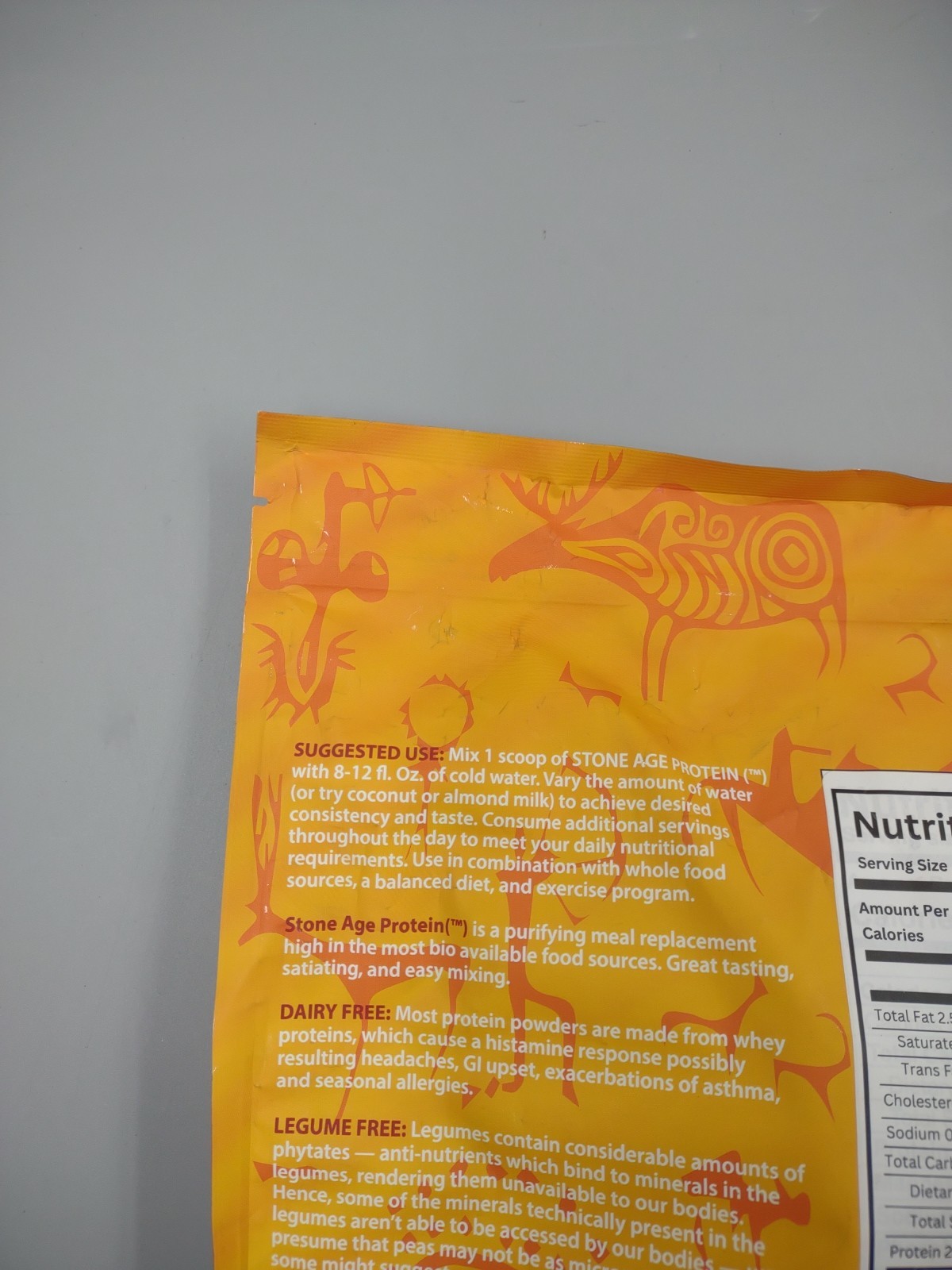 Nutra-Farms Stone Age Protein Powder ~ Chocolate ~ 2 lbs ~ Expires 02/20/2027