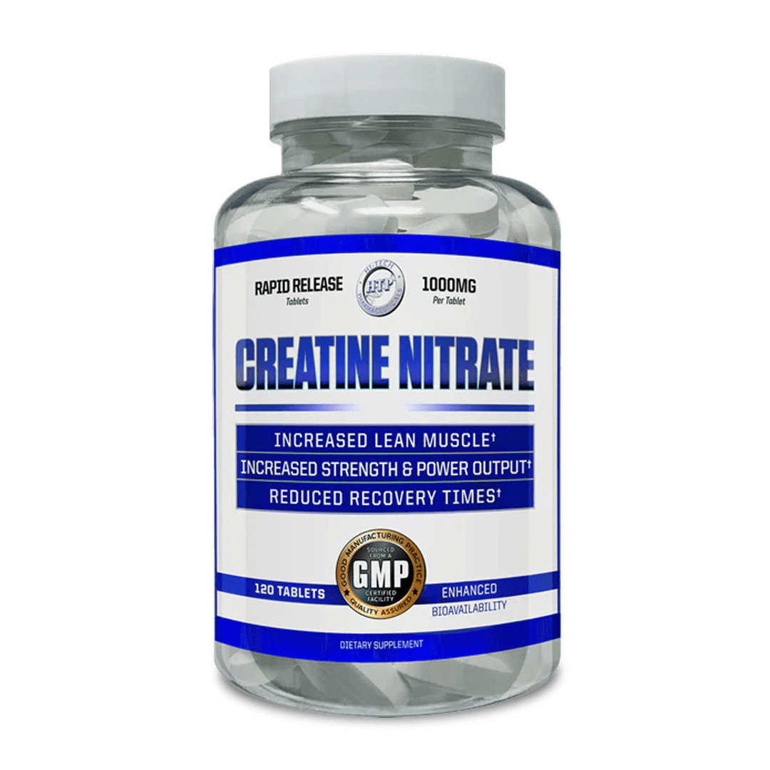 Hi-Tech Pharmaceuticals Creatine Nitrate, Muscle & Strength Support, 120 Tablets