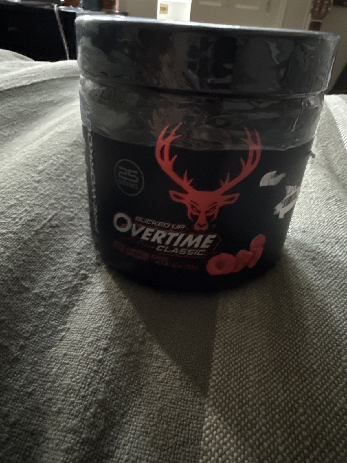 Bucked Up Pre-Workout Powder Overtime Classic 10 oz EXP2027+ NEW SHIP