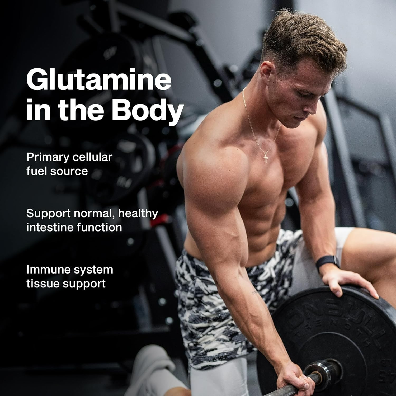 Glutamine Powder | 100% Pure L Glutamine Powder | Post Workout Recovery Drink…