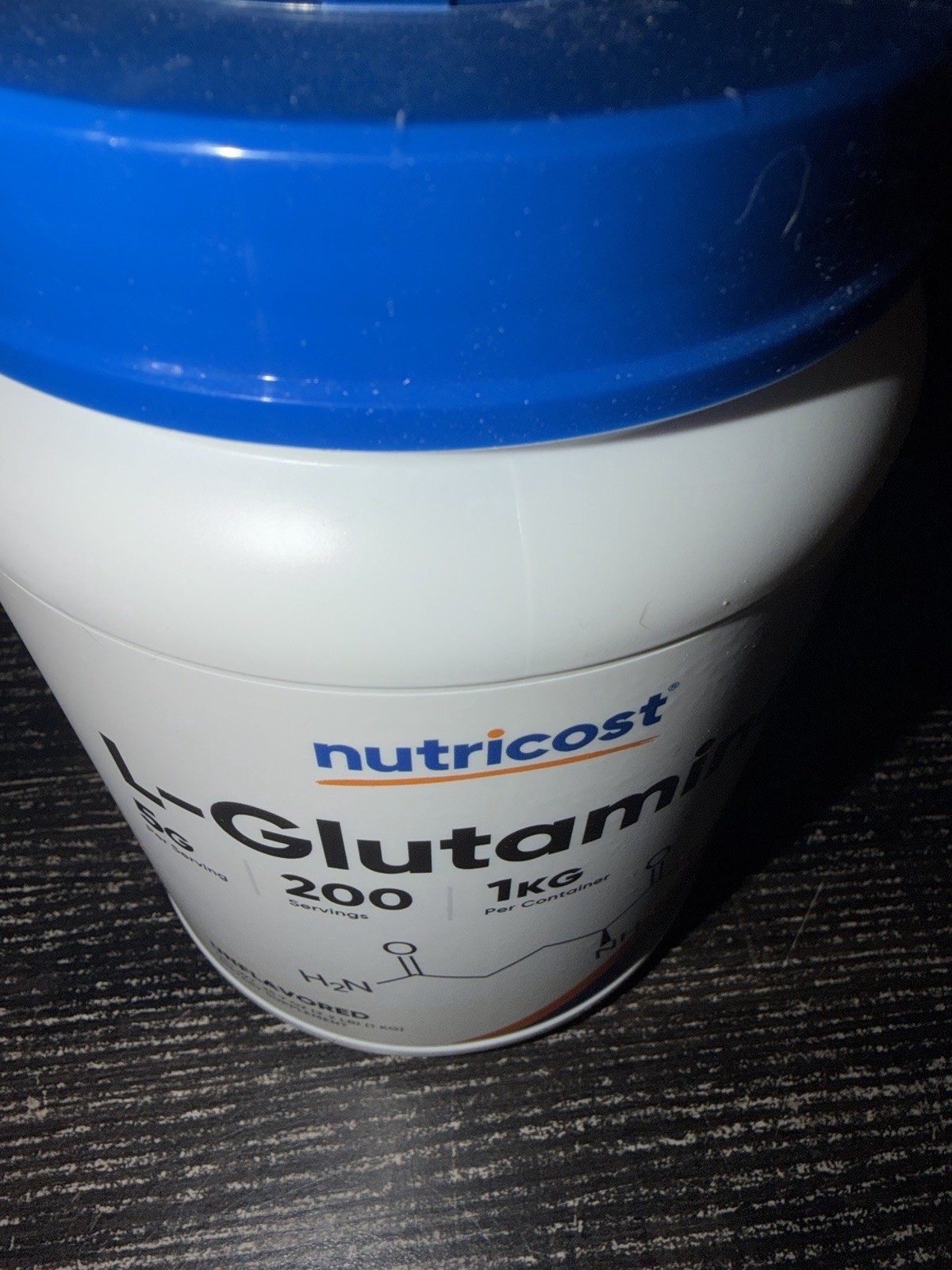 Nutricost L-Glutamine Powder 1 KG – Pure L Glutamine – 5000mg per Serving