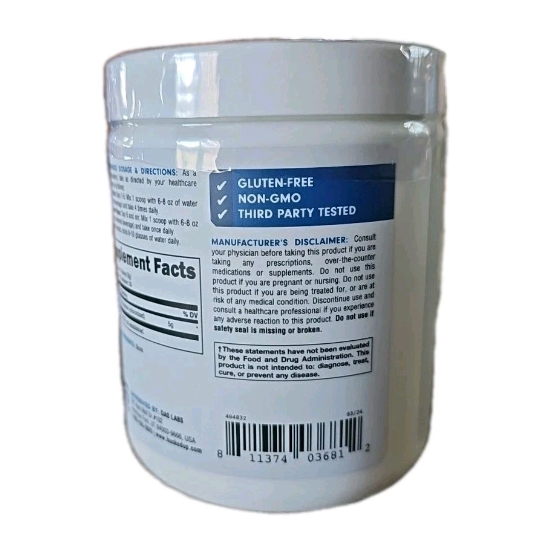 Bucked Up Creatine Monohydrate Micronized Powder Essential – Size: 8.93 oz