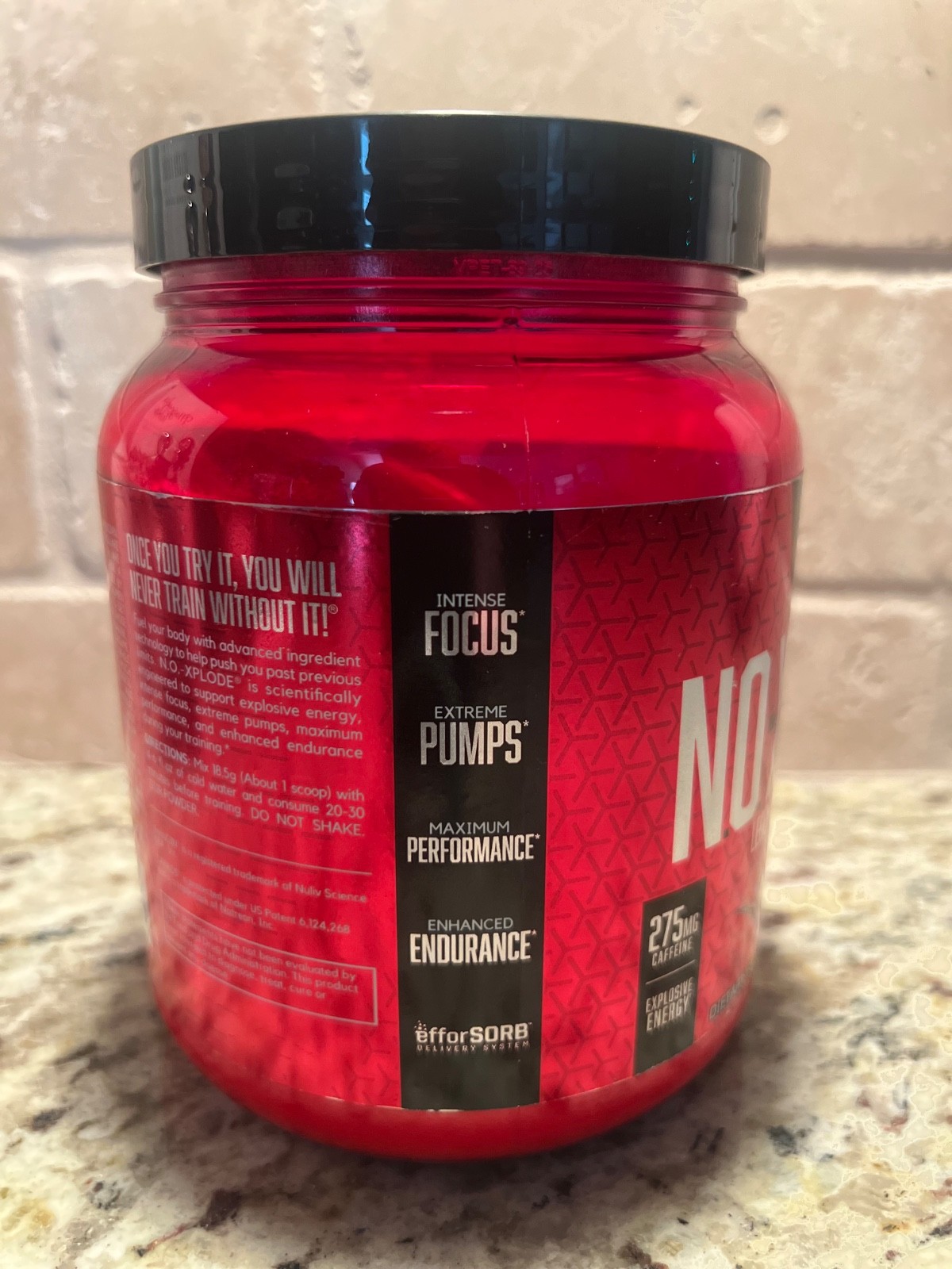 BSN N.O.-XPLODE Pre Workout Powder, Energy Supplement 30 Servings Watermelon