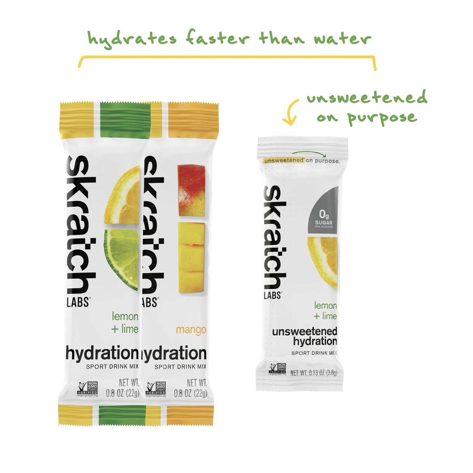 Skratch Labs Sample Pack – Hydration Drink Mix, Unsweetened Sport Mix,…
