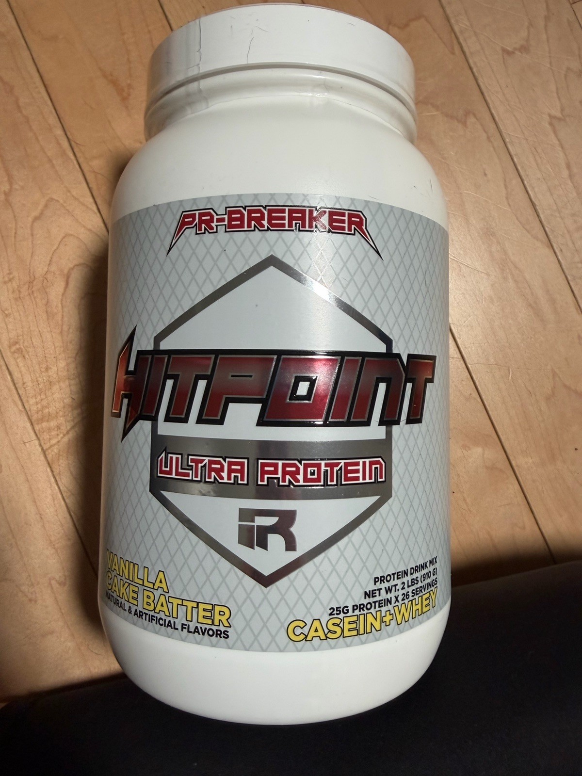 PR Breaker Hitpoint Ultra Protein Powder Vanilla Cake Batter BRAND NEW