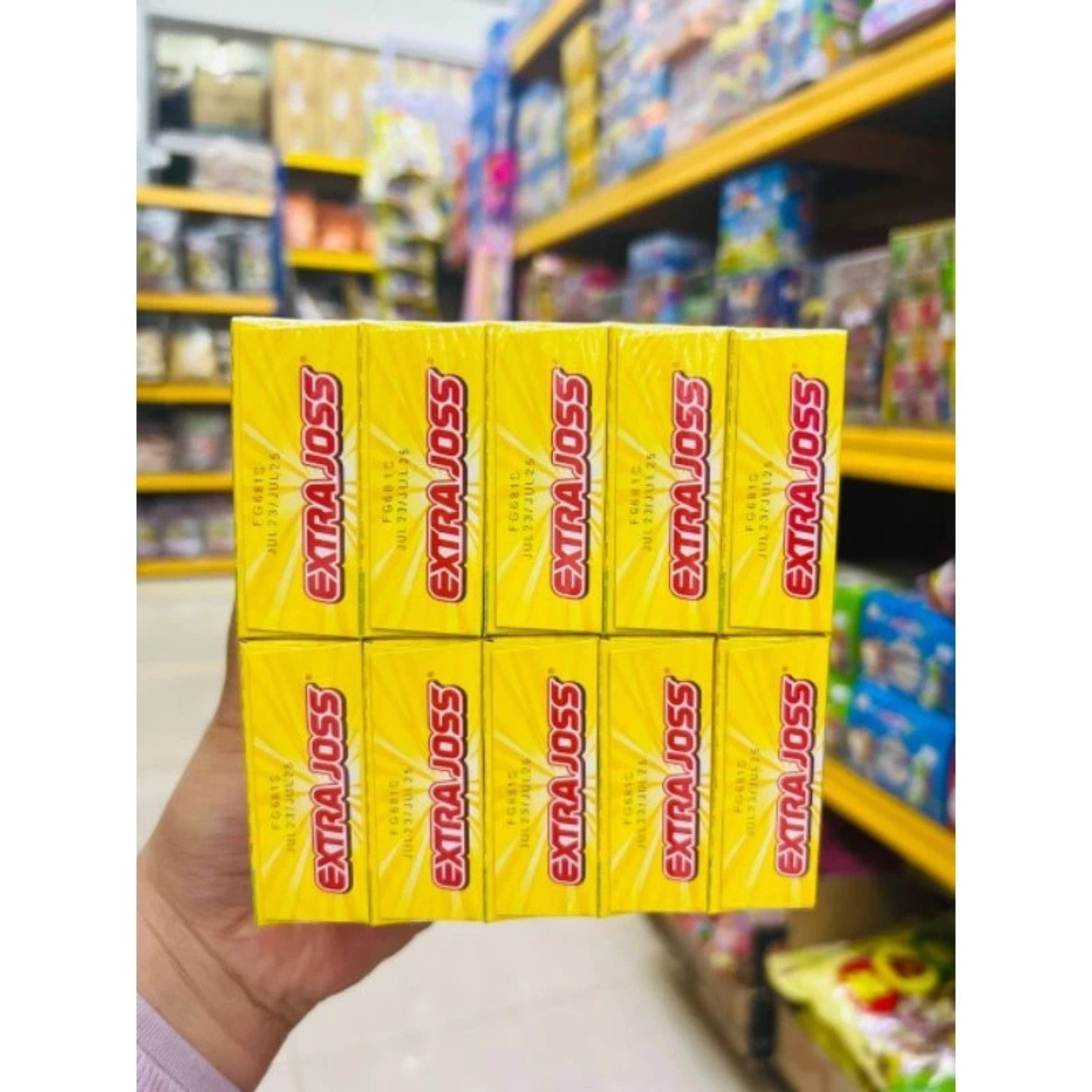 Extra Joss Energy Boost Drink Powder Manga Flavor 60 or 120 Sachet Free Shipping