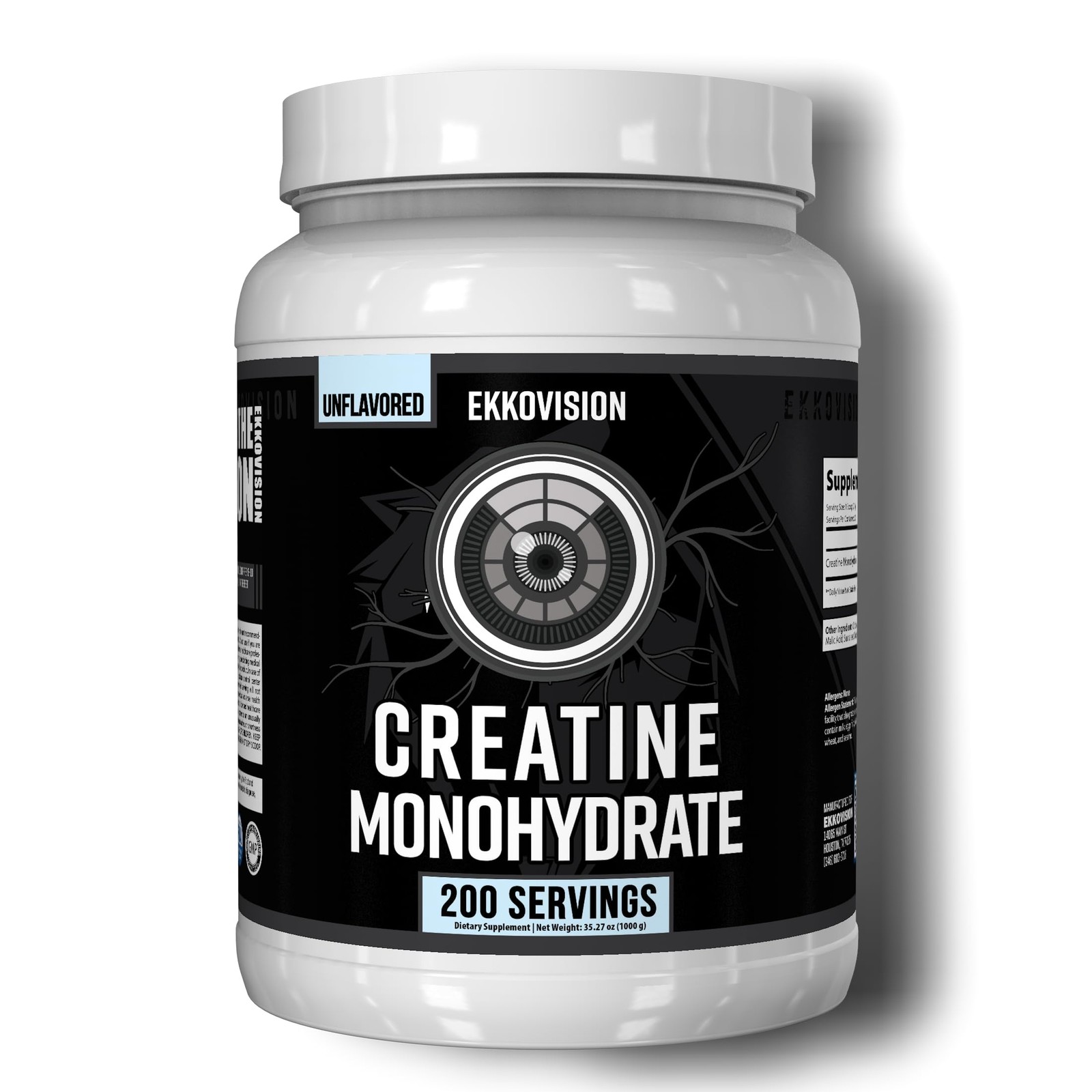 Creatine Monohydrate Powder, Micronized, Unflavored, Pre Workout & Post Worko…